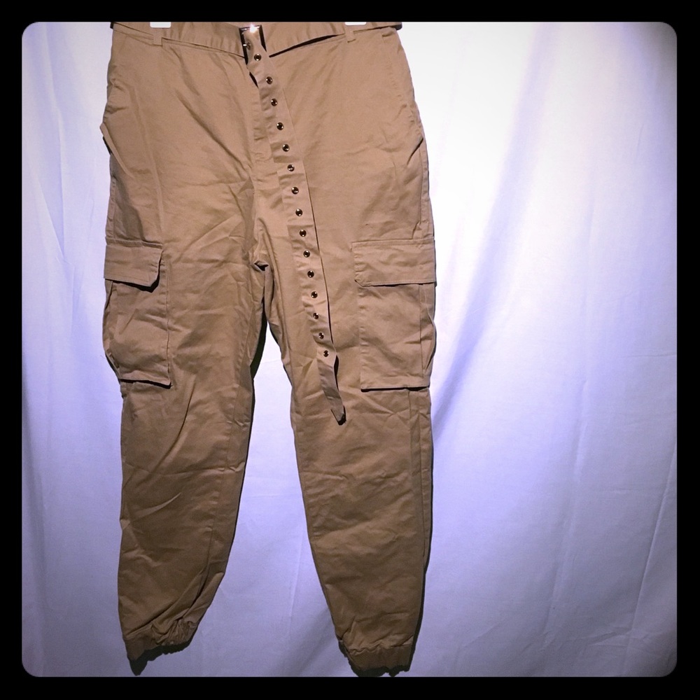 Khaki Cargo Pants